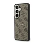 GUESS 4G Gold Frame telefonikorus Samsung Galaxy S26+ (S947) pruun