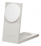 Native Union Rise 3-In-1 Qi2 Wireless Charger Intl Sandstone.