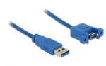 Delock USB3.0 kabel A - A St/Bu 1.00m ehitus