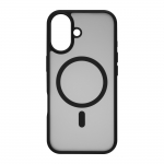 FoneKit Magneet-hhilise Soft Touch kaitsembris, iPhone 17, must/hall (6438148063313)