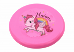 LEAN Toys Pink Unicorn Flying Frisbee Disc 20cm