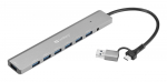 Sandberg USB-C/A to 7 x USB 3.0 Hub USB-C/A to 7 x USB 3.0 Hub