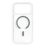 IPhone 17 Pro Max / 18 Pro Max jaoks kandetmbe / Drop Glue vrviline srmekaitmega Mag-kate, hitub MagSafe'iga, halli