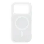 IPhone 17 Pro / 18 Pro lemistp: Clear Fusion Mag Cover, MagSafe-ga hilduv, valge