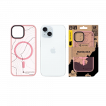 Tactical MagForce Hyperstealth Sika kaanega iPhone'i 15 / Pink Panther