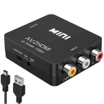 Riff Adapter HD Video konverter RCA-st HDMI-le, Full HD 1080p