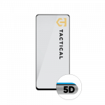 Tactical Klaasikaitse 5D Samsung Galaxy Xcover 7 jaoks / must