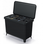 Prosperplast waste bin for sorting, black (NKS45W3-S411)