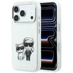 Case Karl Lagerfeld Smooth Karl AND Choupette Bodies Sketch MagSafe for iPhone 18 Pro Max/17 Pro Max b