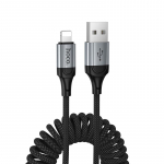 USB-C kaabel Lightning'i hendusega Hoco PD 27W 1,5 m X121 must