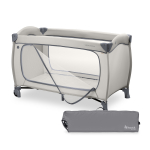 Hauck Sleep N Easyfold telkimisvoodi, hall (60092)
