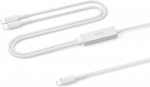 BELKIN BoostCharge Pro 140W kahega USB-C kaabel, 1,5 m, valge (CAC004hq1.5MWH)