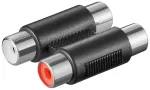 GOOBAY Adapter plug 2 RCA sockets to 2 RCA sockets