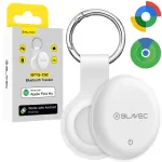Blavec Tracker GPS Tag BTG-02 - Bluetooth Dual Apple AND Android + vtmerings (BTBTG02-KW) valge