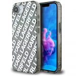 Karl Lagerfeld IML Repeat Logo mbris iPhone 16e jaoks hbedane