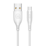 USAMS Kabel U18 microUSB 2A Fast Charge 1m biay/white SJ268USB02 (US-SJ268)