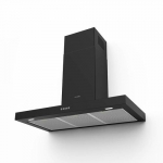 FABER S.p.A. Stilo Comfort BK Matt A90 seinapaneel, must, 690 m/h