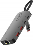 LINQ 8in1 8K PRO USB-C Multiport Hub Adapter, Star Gray