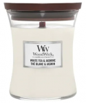 Woodwick Valge tee ja jasmiini knal 275 g