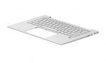 HP Top Cover W/Keyboard CP BL SR NL