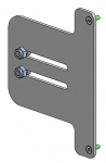 Ergonomic Solutions Universal multigrip bracket for Elo screen, 90mm -BLACK-