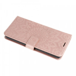MEZZO raamatukarp XIAOMI Redmi Note 14 4G jaoks (GLOBAL - 164,84mm x 78,15mm x 8,16mm), mandalakujuline roos kuldne