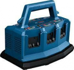 Bosch Powertools Ladegert GAL 18V6-80 Professional (blau, 6 Steckpltze, AMPShare Alliance)