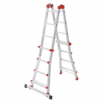 Multi-purpose ladder M80 | aluminum | 4x4 steppe