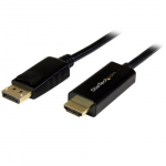 StarTech.com 16ft (5m) DisplayPort HDMI kabel - 4K 30Hz - DisplayPort HDMI adapter kabel - DP 1.2 HDMI monitoor kabeli muundja - Latching DP hik - Passiivne DP HDMI kord