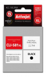 ActiveJet ACC-581BNX tint (asendaja Canon CLI-581Bk XL; Supreme; 11,70 ml; must)