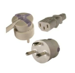 Mercodan SmarTplug DK toitejuhe halli 10.0m, sirge seadmejuhe