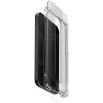 uniq Karastuskindlustav klaas Optix SwiftFit Vivid DX2 iPhone 18 Pro telefonile koos paigaldusvahendiga