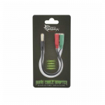 White Shark Audiokaabliaidist: 2x3,5 mm emane 3-pinile 3,5 mm mehese