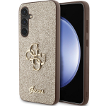 GUESS GUHCS23FEHG4SGD S23 FE S711 zoty/gold hardcase Glitter Script Big 4G