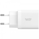Spigen Oluline EE472EU 47W seinlaadija 2xUSB-C valge