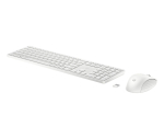 HP 655 Wireless Keyboard and Mouse Combo, white