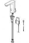 Contactless washbasin mixer Oras Electra 9200FZ (with Bluetooth)