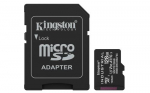 Kingston Technology 128 GB microSDXC Industrial C10 A1 pSLC kaart + SD-adapter