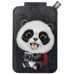 Nimmy Magnetiline portfel telefonihoidik New Big-Eye Cute Pets 2.0 Panda must