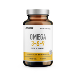 ICONFIT Omega 3-6-9 + E-vitamiini, 990 mg, 90 kaps (4744130014099)