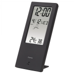 Hama termomeeter/hgrometer TH-140 mustTranslation: TH-140 black termometer/hygrometer