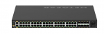 NETGEAR Hallatav lliti M4250-40G8F-POE+ lliti AV GSM4248P 40xPoE+ 8xSFP