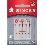 Singer | Universal Needle ASST 5PK for Woven Fabrics