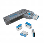 Logilink USB pordi blokeerija 1x vti 4x lukud