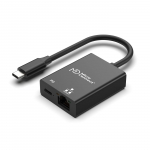 MicroConnect Premium USB-C to RJ45 network adapter AND USB-C Power