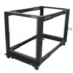 StarTech.com 12U SERVER RACK - OPEN FRAME ADJUSTABLE DEPTH 4 POST RACK