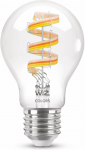 WiZ Nutipirn, E27, A60, RGB, Wi-Fi, 22006500 K, 470 lm, hele, 1 tk (929003267101)