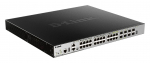 D-Link 20-port GE PoE 370W Layer 3 Stackable Managed Gigabit