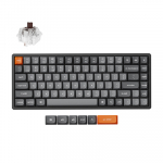 Keychron K2 Max RGB Alumiinium US-Layout Hot-Swappable Gateron Super Brown traadita klaviatuur