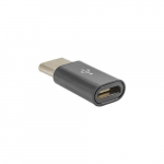 AKYGA AK-AD-46 kaabelgendri vahetaja USB tp micro-B USB tp C must
